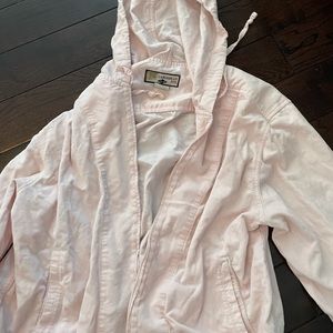 Pink zip up